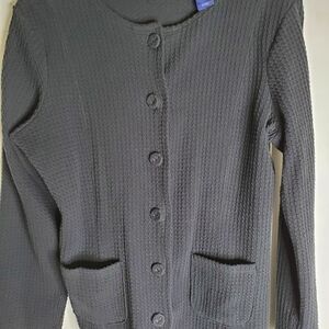 Women's Lightweight Black Sweater By J.H. Collectibles